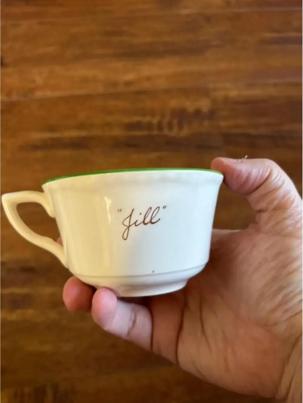 Vintage 'Jill' Children's Tea Set - Plate, Bowl, and Cup
